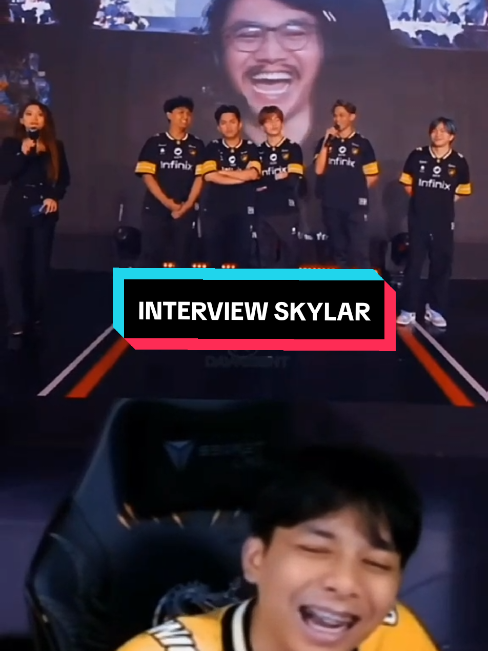 Sesi interview paling nyebelin buat Skylar 😂  @ade @skylartzy07  @luthfihalimawan42  #set1awanade #onicskylar #luthfihalimawan #mplids16 
