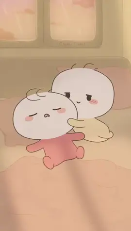 A lazy day ❤️ #cute #Love #comfort #animation #chippitwins