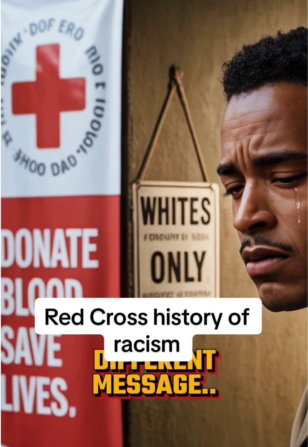 Red Cross racism history; WWII Segregated blood Black history not taught in schools	 WWII black history hidden black history facts black historical figures untaught truths hidden slavery truths U.S. history unknown black historical facts black historical facts Red Cross racism history #blackhistoryfacts #historytok #blackexcellence #blackhistory #WWII 
