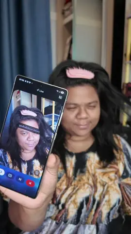 เมื่อคุณให้ AI  เเต่งหน้า🤣#michelllatt  #GalaxyS25Ultra #galaxyai 