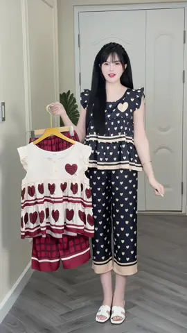 Đồ Bộ Lửng 9 Tấc Cánh Tiên Lụa #champhanreview 