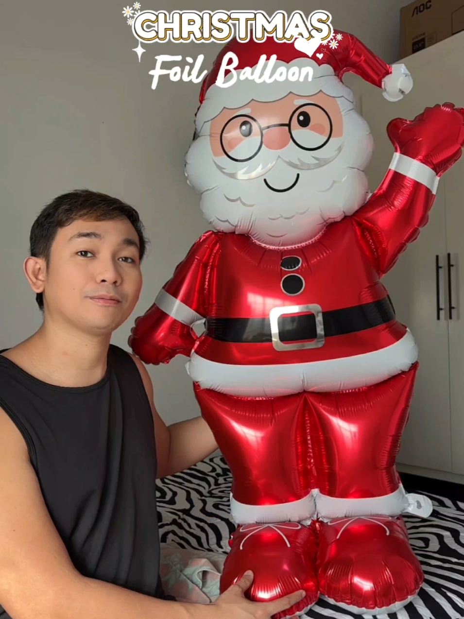 Christmas Foil balloon #decoration #balloon #fyp #christmas 