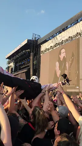 Art the clown and Marilyn Manson @Louder Than Life #MarilynManson #Terrifier #louderthanlife #fyp #Love@Marilyn Manson 