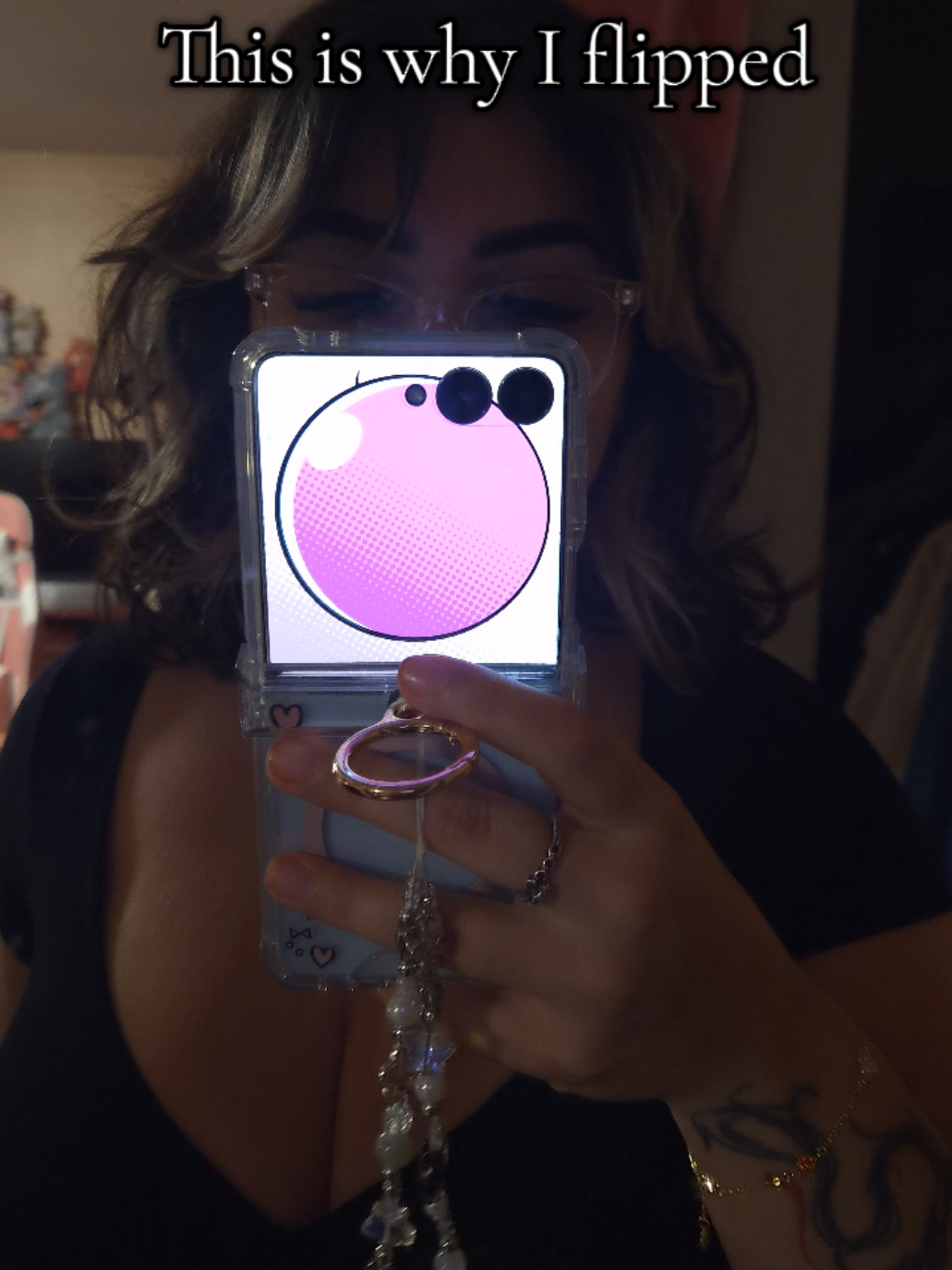 Just when I thought the zflip 7 couldn't get any better! #galaxyzflip7 #fyp #samsung 