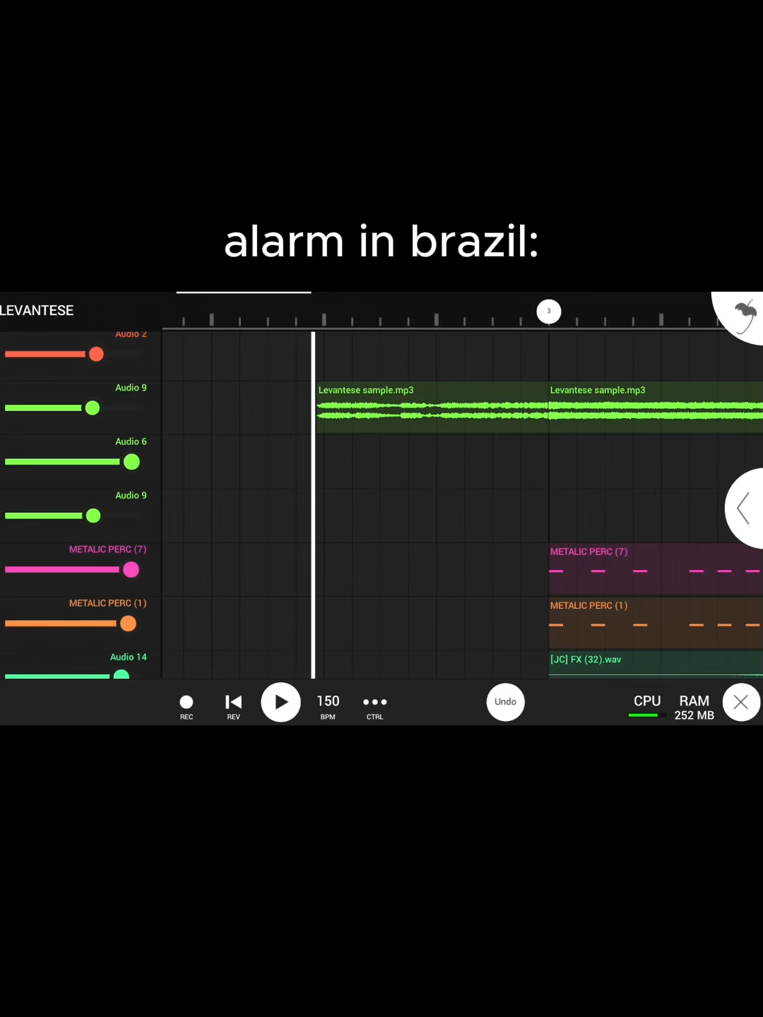 what's 🍇 my ears 🥹✌️ #fyp#alarm#meme#remix#levantense#funk#phonk#brazilianfunk#brazilianphonk#vhm4d