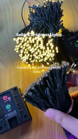 Solar Christmas Lights #solarchristmaslights #solar 