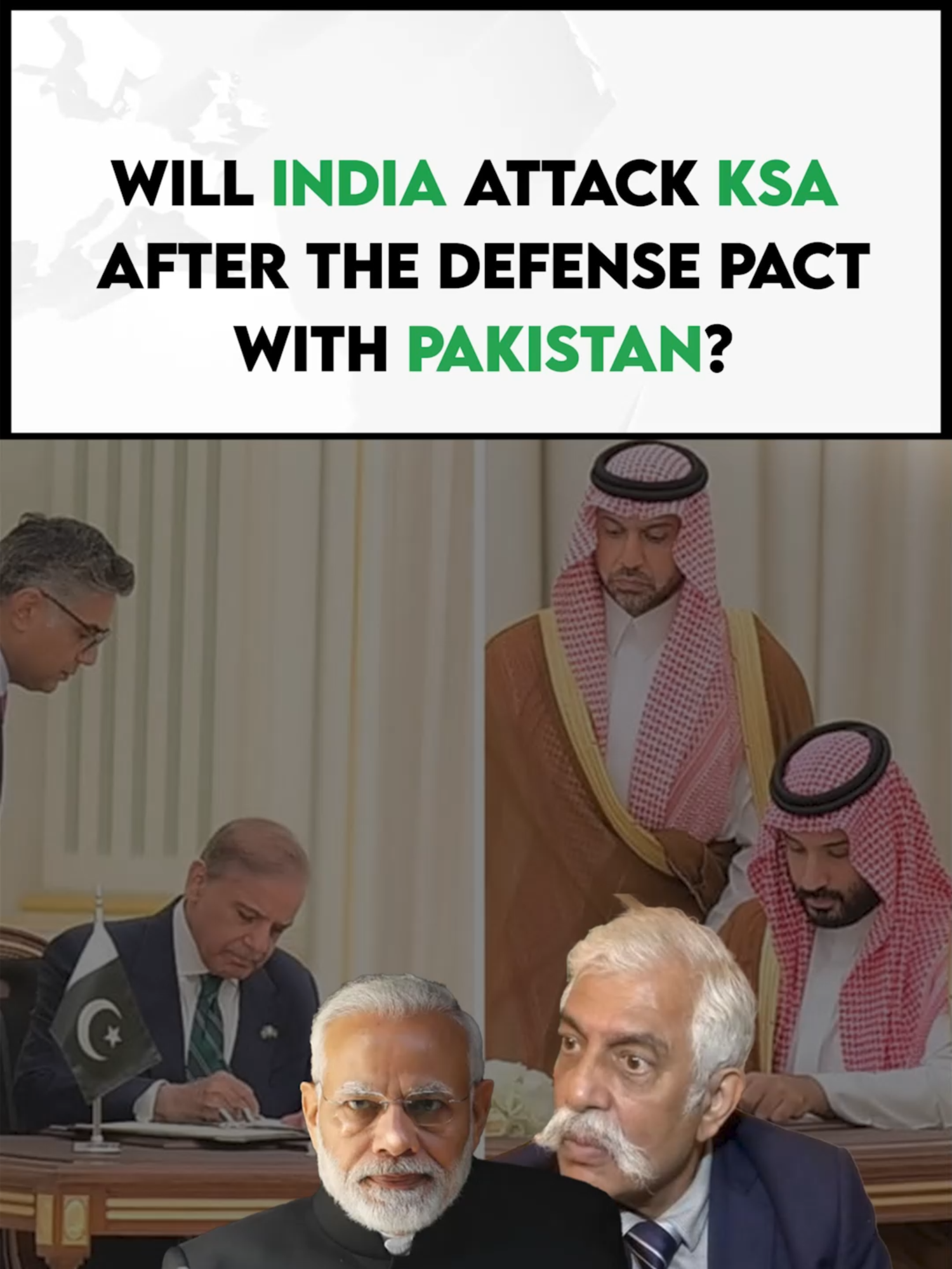Will india attack kingdom of Saudi Arabia after the defense pact with pakistan? Pakistan and Saudi Arabia share a deep alliance — from military cooperation to economic ties. But with India keeping a close eye, could tensions rise in the Middle East? 🌍⚔️ Let’s break down the possibilities. #Pakistan #SaudiArabia #India #Geopolitics #MiddleEast #PakistanSaudiAlliance #IndiaVsPakistan #WorldPolitics #GlobalNews #reelnewsai