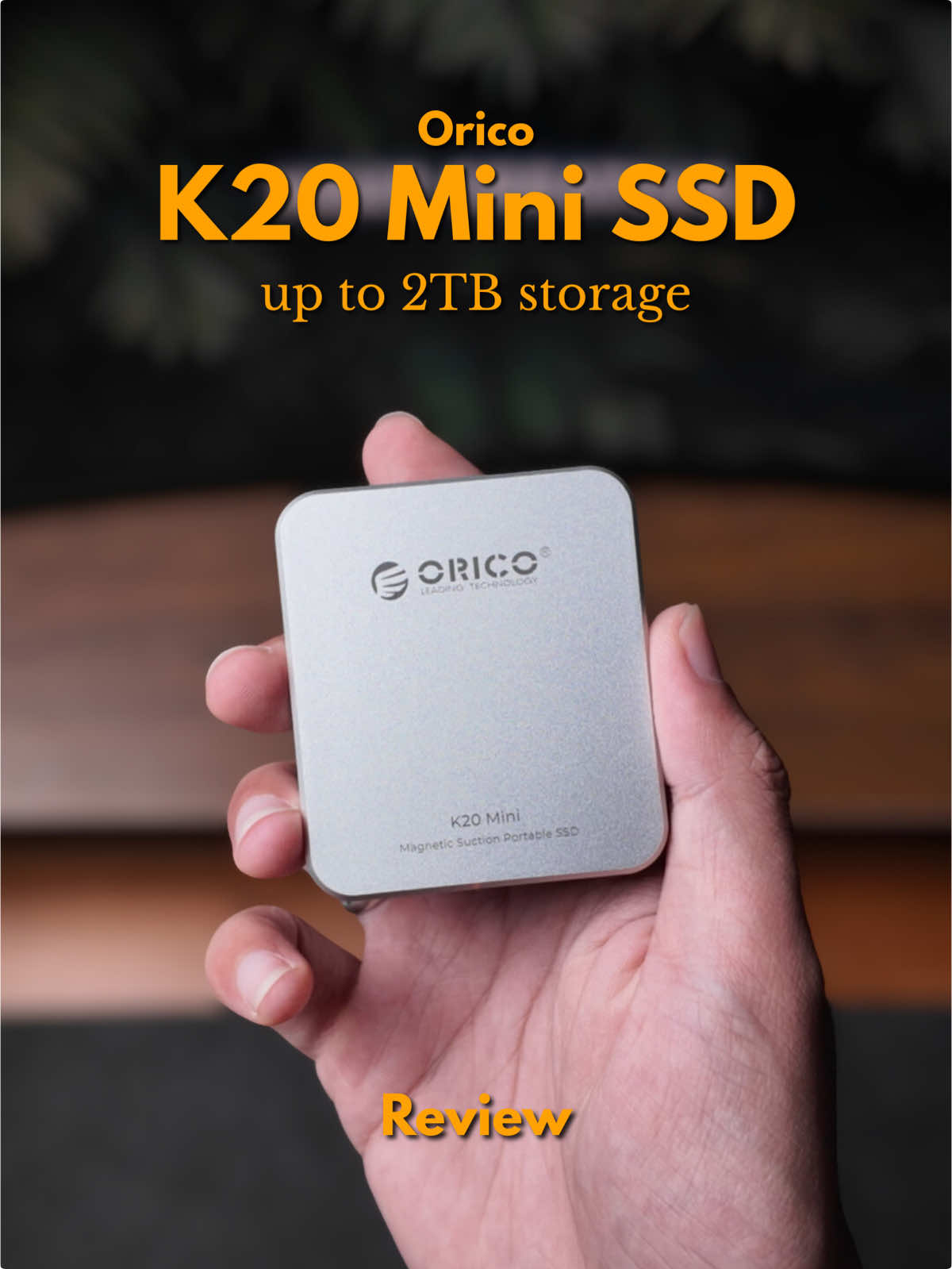 Convenient storage solution for your mobile devices without breaking the bank? This is the K20 Mini portable SSD with Adapter from Orico #ssd #magneticSSD #oricok20mini #phonestoragefull #techreview