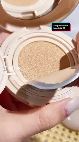 SHEGLAM full coverage waterproof cushion foundation is here 😍😍  Reasons to buy:  -waterproof  -48hour wear -flawless finish -buildable coverage -sweat proof  -skin loving formula  -liquid to powder texture  -comes in 36 shades 😍 #cushionfoundation #sheglam #vegan #crueltyfree #makeup 