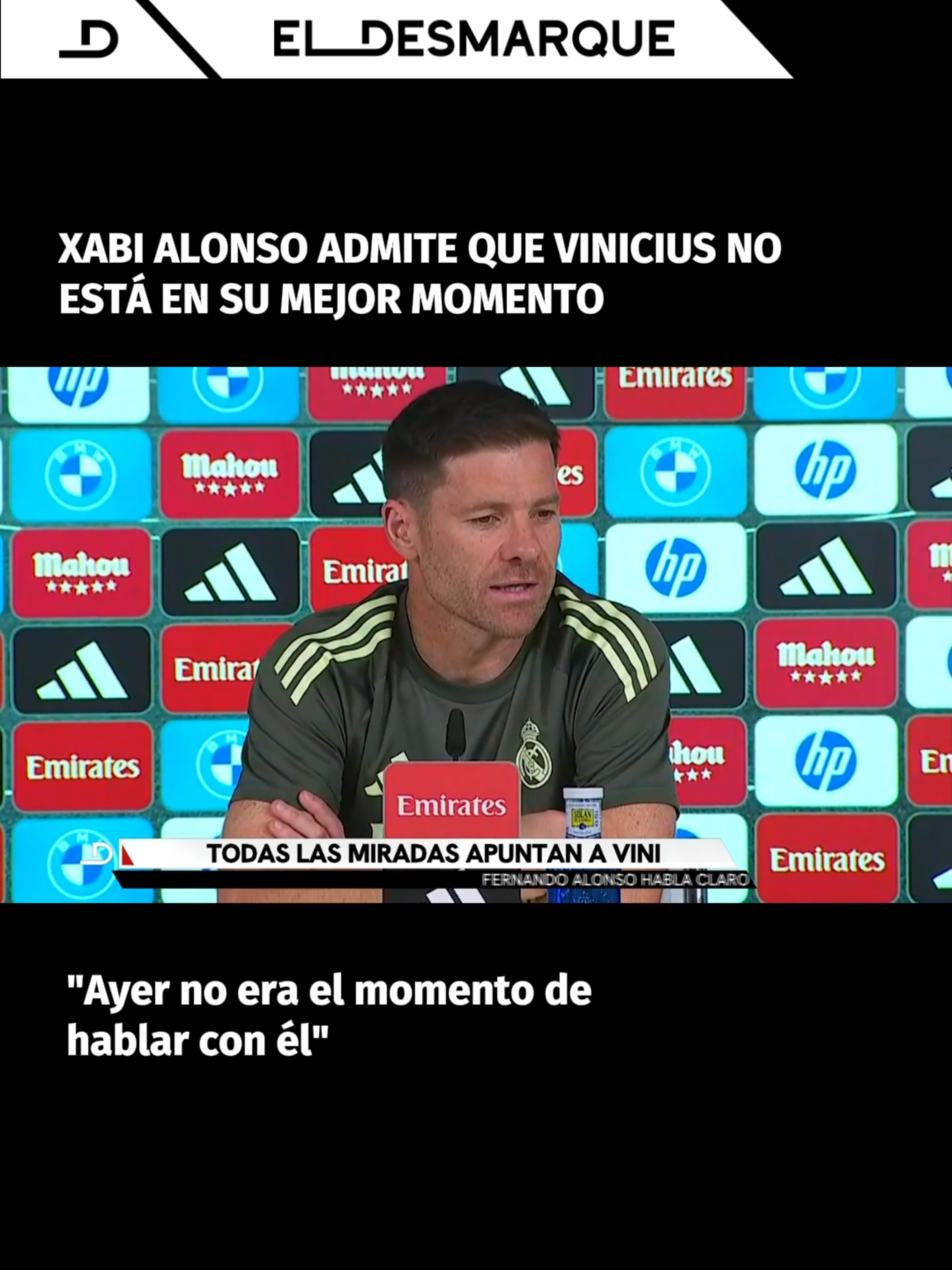 🗣 Xabi Alonso desvela la conversación con Vinicius y confirma que no está en su mejor momento. #madrid #vinicius #vinijr #fútbol #deportesentiktok #tiktokfootballacademy