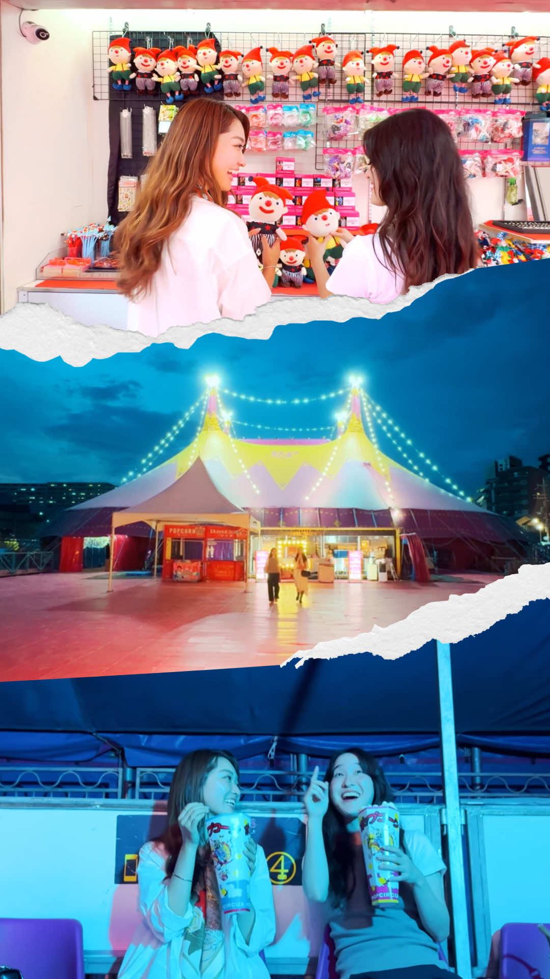 日常から一歩飛び出すと､そこは夢のような空間✨ 仲良し二人の「サーカス行ってみよ！」から始まった一日。 非日常のワクワクとイルミネーションの幻想的な余韻を体験!! 皆さんもポップサーカスへ是非行ってみてくださいね🎪🌙 ℹ️感動を超えた奇跡のサーカス団 『ポップサーカス』 ~東大阪公演情報~ ・9/20(土)〜1/12(月祝)まで、東大阪市役所前 特設大テントで開催！ 世界トップパフォーマーたちの迫力あるパフォーマンスと感動のショーを間近で体感できる。 ・ファミリーや友人同士で、特別な思い出作りにぴったり #PR#ポップサーカス#東大阪公演 #サーカス#シライフウタ