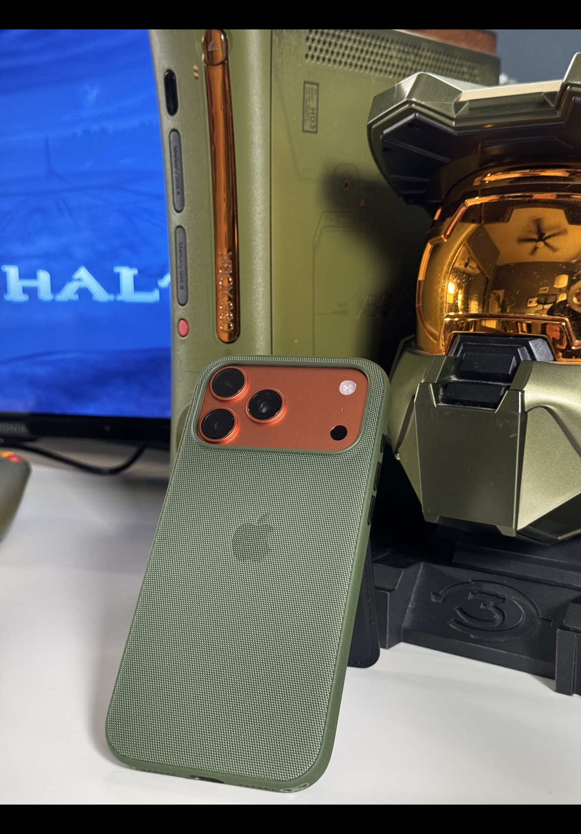 Halo iPhone 👀 #Halo #xbox #iphone #iphone17promax #xbox360 @Xbox  
