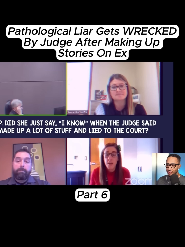 Part 6: Pathological Liar Gets WRECKED By Judge After Making Up Stories On Ex #mediocre #mediocretutorialandreviews #reviewer