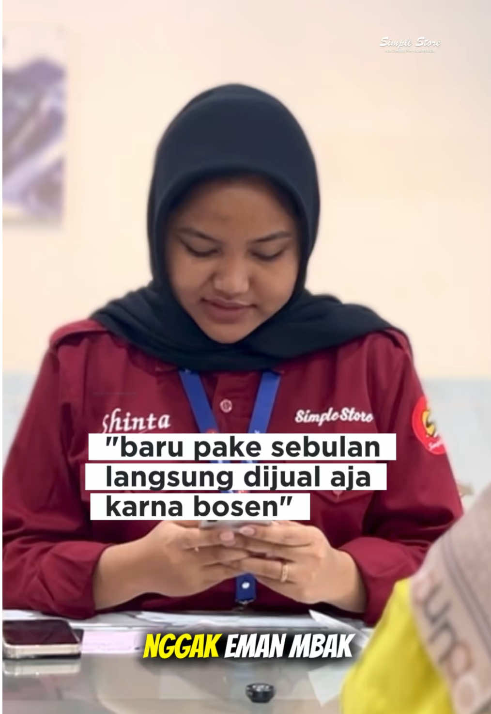 Ada lawan ngga nih? Di jual karena bosen 😎 #tukartambah #tradein #fyp #simplestorejepara #iphonex 