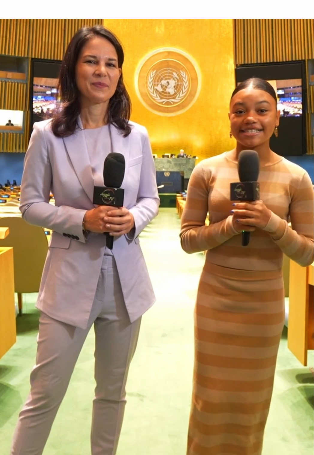 I met with the President of the @unitednations General Assembly 🇺🇳 @abaerbock to talk the importance of International Peace Day ☮️ 🕊️ & more ❤️ #ActNowForPeace
