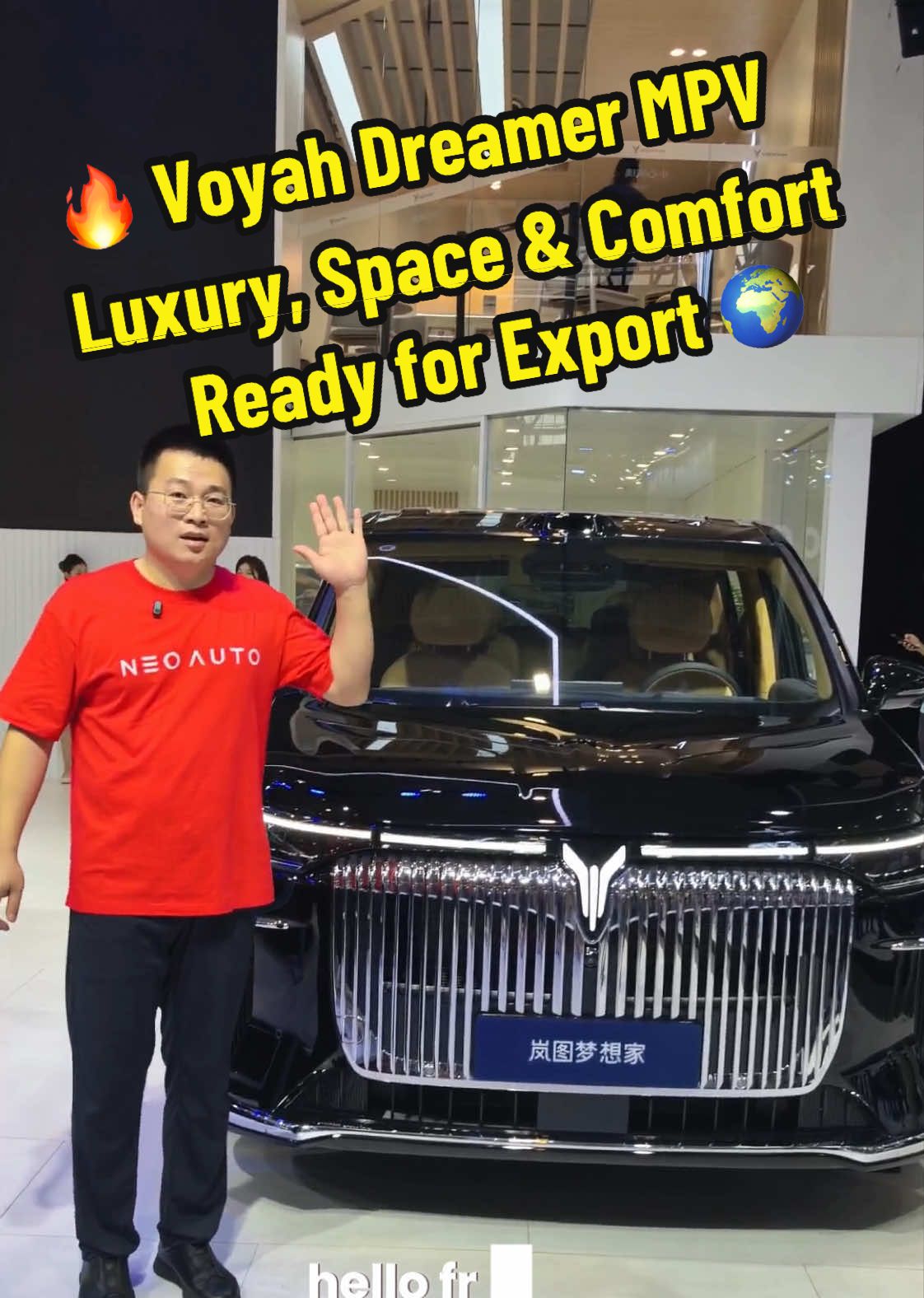 Meet the Voyah Dreamer MPV — the ultimate blend of luxury, technology, and space! 👉 Perfect for family comfort or business trips, with premium features and futuristic design. 💰 Factory-direct price, worldwide export available. 📲 DM now for your exclusive luxury MPV deal! #importcars #VoyahDreamer #LuxuryMPV #ChineseExporter #FamilyCar