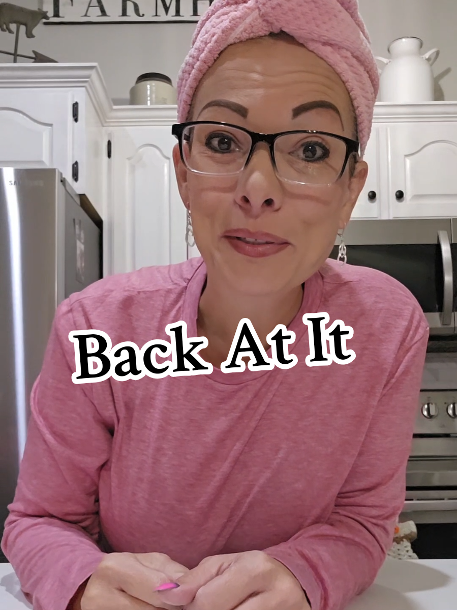 Back At It  #livingmybestlife #grwm #goodmorning #over40 #real 