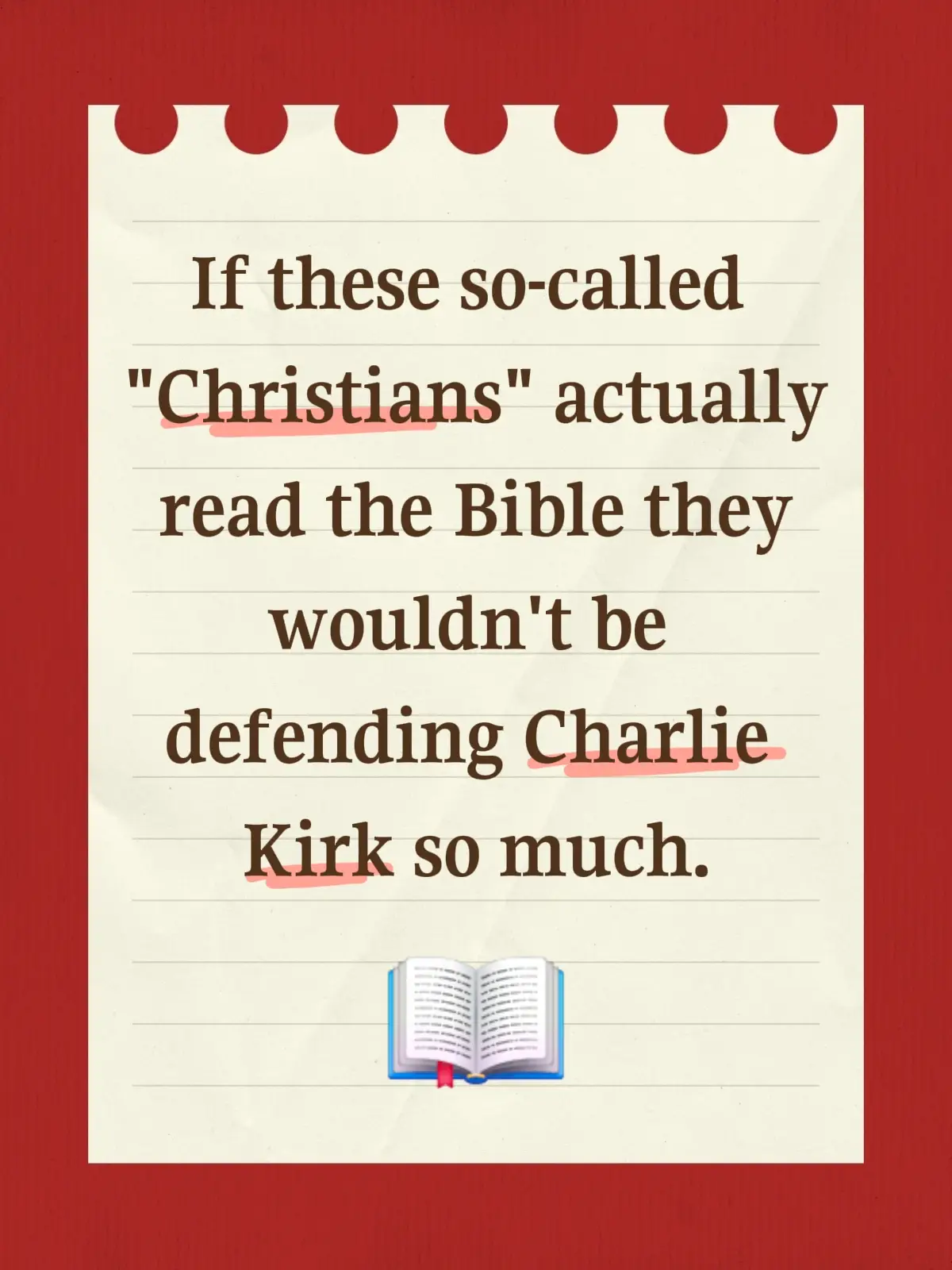 He was a false prophet, if you live by the sword you will d1e by the sword. I'm not saying he deserved it, all I'm saying you can speak life and death from your tongue. Your words do not become void and now he's loosing up at us in a very warm place #charliekirk 