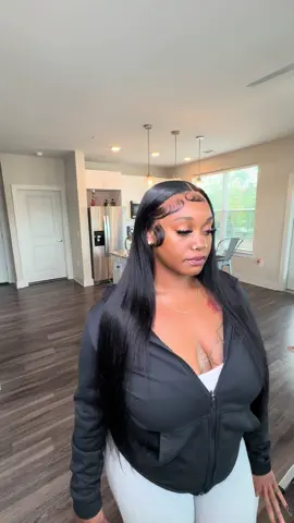 @Bling Hair Factory Store 10000000/10 💗😫 @Ebony Dajah ATE DOWNNN 🐐🔥 #wiginstall #clearskin 