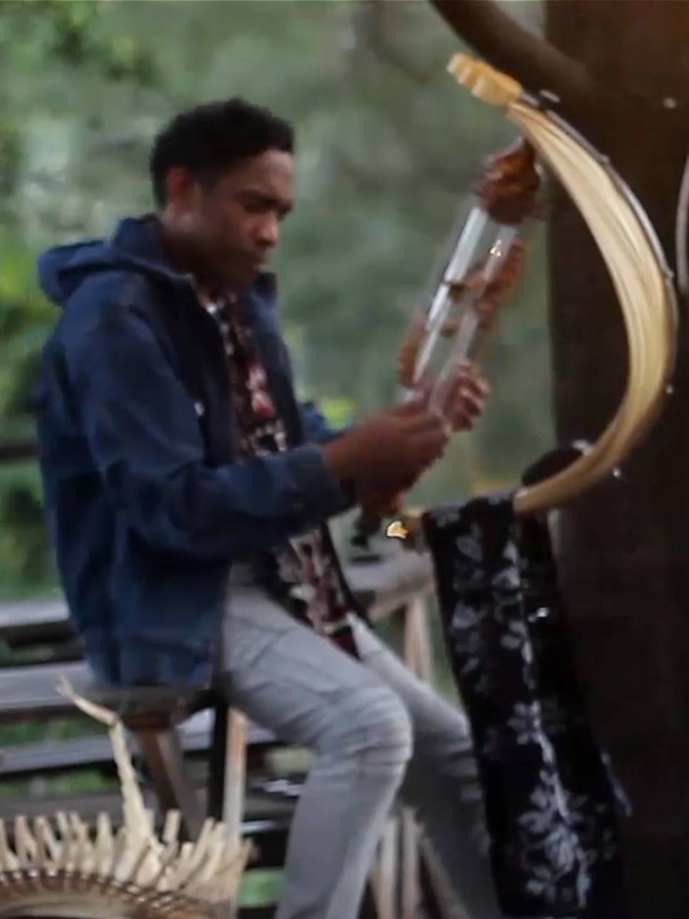 Which one is your favorite? Sasando is a Tube Harp from Indonesia #sasando #natalinomellasasando #lagurohanikristen #relaxing #indonesiaharp 