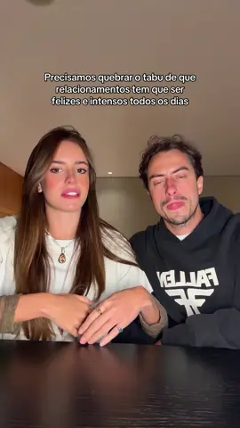 Relacionamentos tem altos e baixos e ta tudo bem