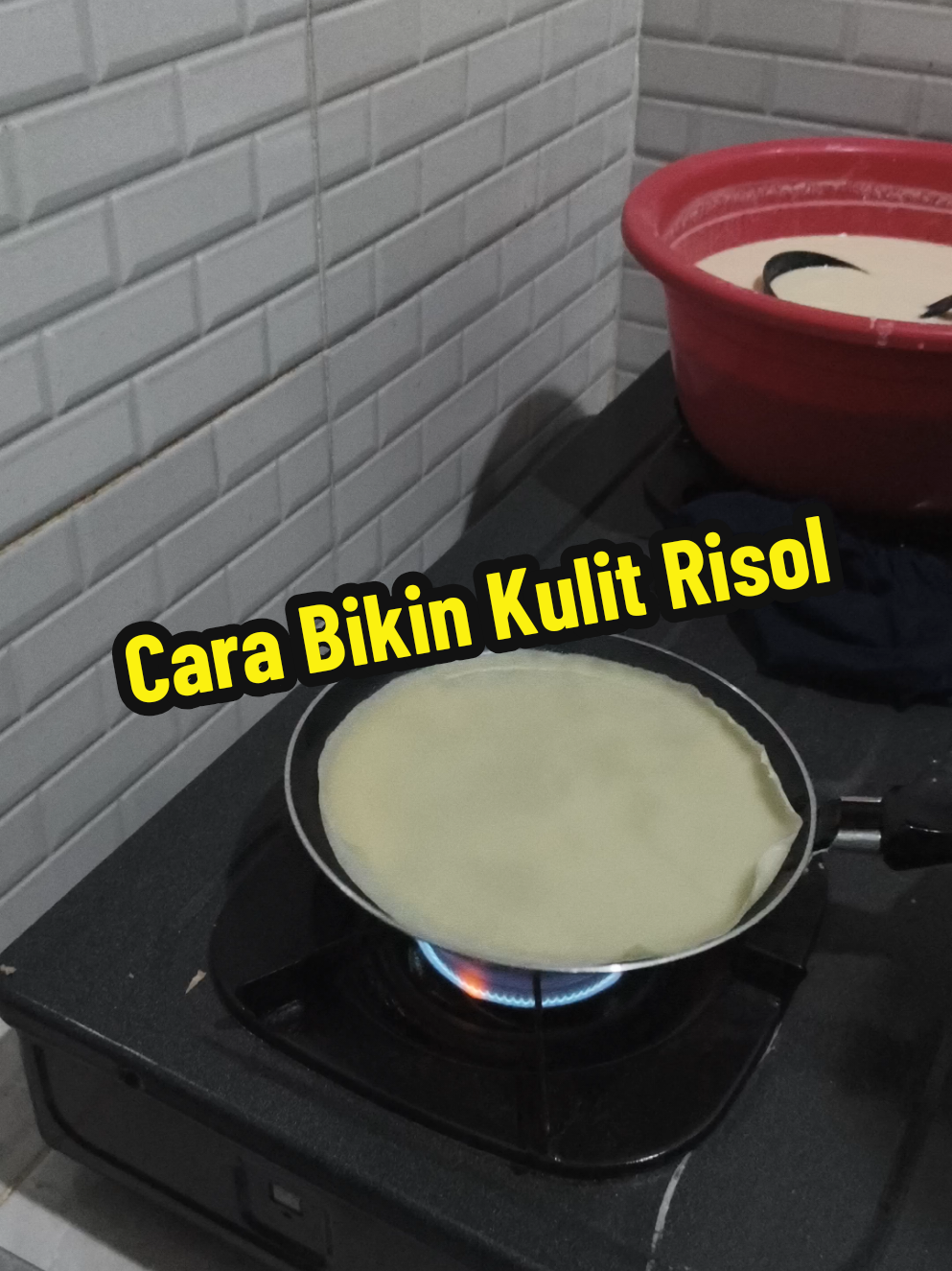 Tips bikin kulit risol anti gagal, tonton sampai akhir caranya #kulitrisol #teflonantilengket #teflon #promo #teflonmurah 