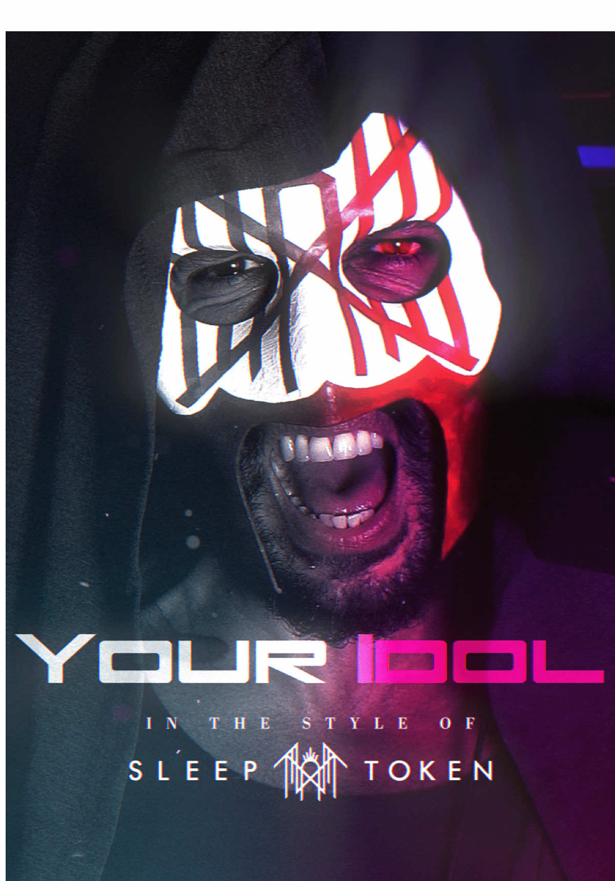 Your Idol from KPop Demon Hunters in the style of Sleep Token #kpopdemonhunters #sleeptoken #metal #metalhead 