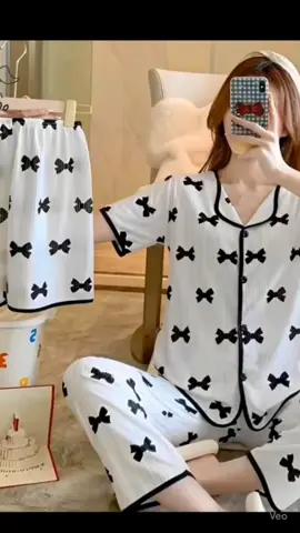 3 in 1 Cotton Pajama #cottonpajama #pajama #bedroomoutfit 