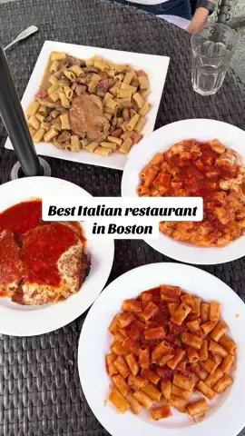 I always get asked what my favorite Italian restaurant in Boston is—and my answer will always be @Rino’s place in East Boston. They’re famous for their massive portions and old-school Italian vibes that make you feel right at home. The menu is stacked with Italian classics and specials, but you have to try their homemade pastas. For apps, we ordered the scallops and arancini, and for entrees we wenr with the veal parm, veal marsala, and pasta al forno. The portions are huge, so be ready for leftovers! Rino’s is cash only and walk-in only, but it’s 100% worth the wait.