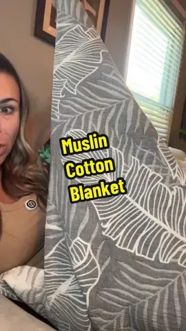 Just because your sweating doesn’t mean you’re having hot flashes! It’s probably your blanket! #muslin #cottonblankets #blankets #lightweightblanket #tiktokshopblackfriday 