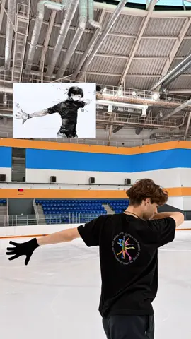 Anime on ice⛸️🪭 #figureskating #mikhailshaidorov #anime #animeedit #animetiktok 