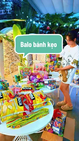 Balo bánh kẹo sẽ đeo như thế này nhé#balobanhkeo 
