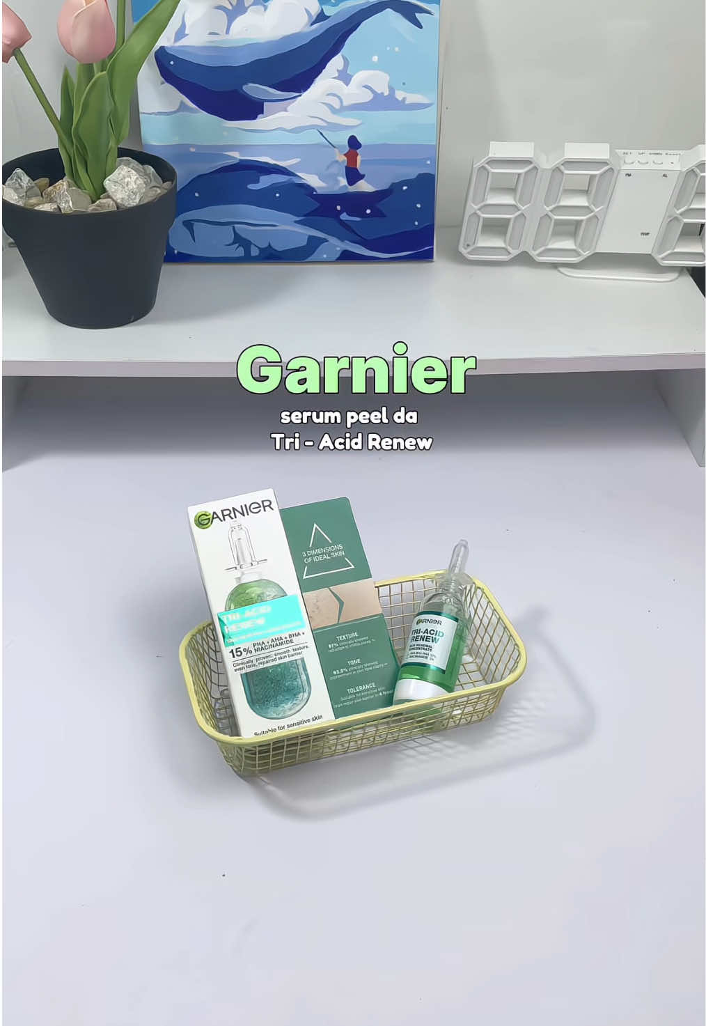 Da tui sau 2 tuần test thử con serum peel da thế hệ mới nhà Garnier yard🧏‍♀️✨  #chamda #garnierpartner #TikTokFinds  #serumpeelxanh #meonho008 