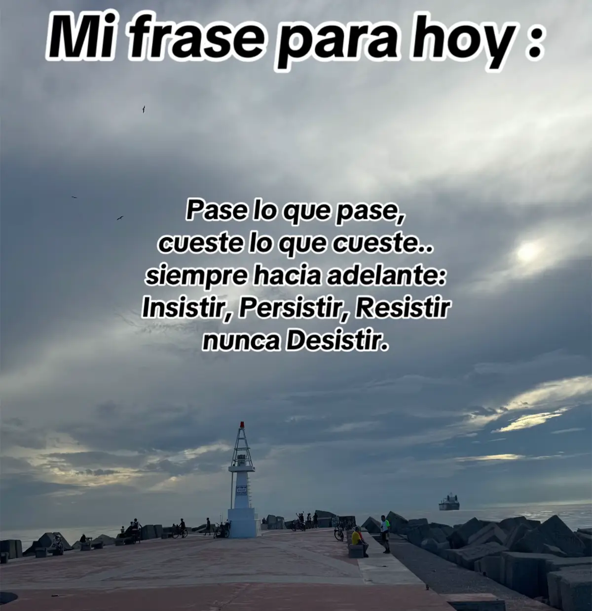 #Insistir,#persistir,#resistir y nunca #desistir ✌🏼