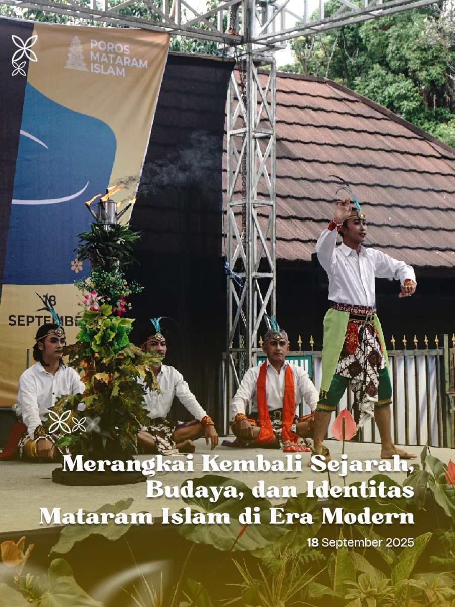 Pembukaan Festival Budaya Poros Mataram Islam 2025 Festival yang bertujuan menghadirkan kembali sejarah Yogyakarta pada masa Mataram Islam, secara resmi dibuka dengan hangat oleh berbagai pihak di wilayah Kotagede, Pleret, hingga Imogiri — yang secara historis dikenal sebagai Poros Mataram Islam . Festival ini tidak hanya menjadi ruang pengingat masa lampau, namun juga menghadirkan ragam aktivitas menarik sepanjang 18–21 September 2025 seperti : Fun trip & fun bike menjelajahi poros budaya Berbagai macam lomba kreatif & tradisional seperti lomba masak Brongkos, mewarnai, hingga pentas seni lokal  Kirab budaya, ziarah ke Makam Sultan Agung di Imogiri, serta pagelaran seni rakyat dari masyarakat setempat  Harapannya, Festival Poros Mataram Islam 2025 akan menjadi estafet budaya: menghubungkan generasi muda dengan akar sejarah, memperkuat identitas wilayah, dan membangkitkan gairah kolektif untuk terus melestarikan warisan Mataram Islam di tengah modernitas. 𝗦𝗼𝗯𝗮𝘁 𝗯𝘂𝗱𝗮𝘆𝗮, 𝗷𝗮𝗻𝗴𝗮𝗻 𝗹𝘂𝗽𝗮 𝗳𝗼𝗹𝗹𝗼𝘄 𝗮𝗸𝘂𝗻 𝗶𝗻𝗶 𝗱𝗮𝗻 𝘁𝘂𝗿𝗻 𝗼𝗻 𝗻𝗼𝘁𝗶𝗳𝗶𝗰𝗮𝘁𝗶𝗼𝗻🔔 agar tidak ketinggalan agenda budaya inspiratif lainnya dari Jogja yang istimewa! #PorosMataramIslam2025 #FestivalBudayaJogja #SejarahYogyakarta #BudayaMataramIslam #KotagedePleretImogiri #SobatBudaya #DinasKebudayaanDIY #DanaKeistimewaan
