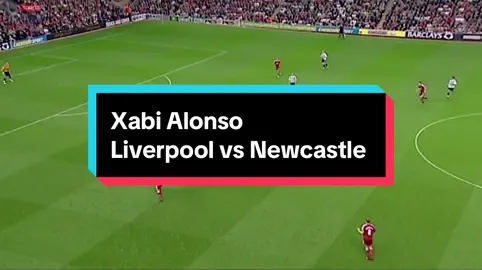 Xabi alonso scores from his own half for Liverpool vs Newcastle  #xabialonso #liverpool #newcastle #PremierLeague #footballtiktok 