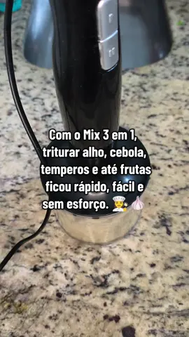 🧄✨ Diga adeus ao trabalho de picar alho todo dia! No Mix Turbo Chef Elgin 3 em 1, você tritura tudo em segundos e já guarda em potes herméticos de vidro, mantendo fresquinho por muito mais tempo. 👩‍🍳 ✅ Mais sabor nas suas receitas ✅ Zero esforço na cozinha ✅ Organização e praticidade no dia a dia 👉 Uma cozinha inteligente começa com escolhas fáceis! #processador3em1   #CozinhaPrática #Organização #TikTokShopping  #triturador 