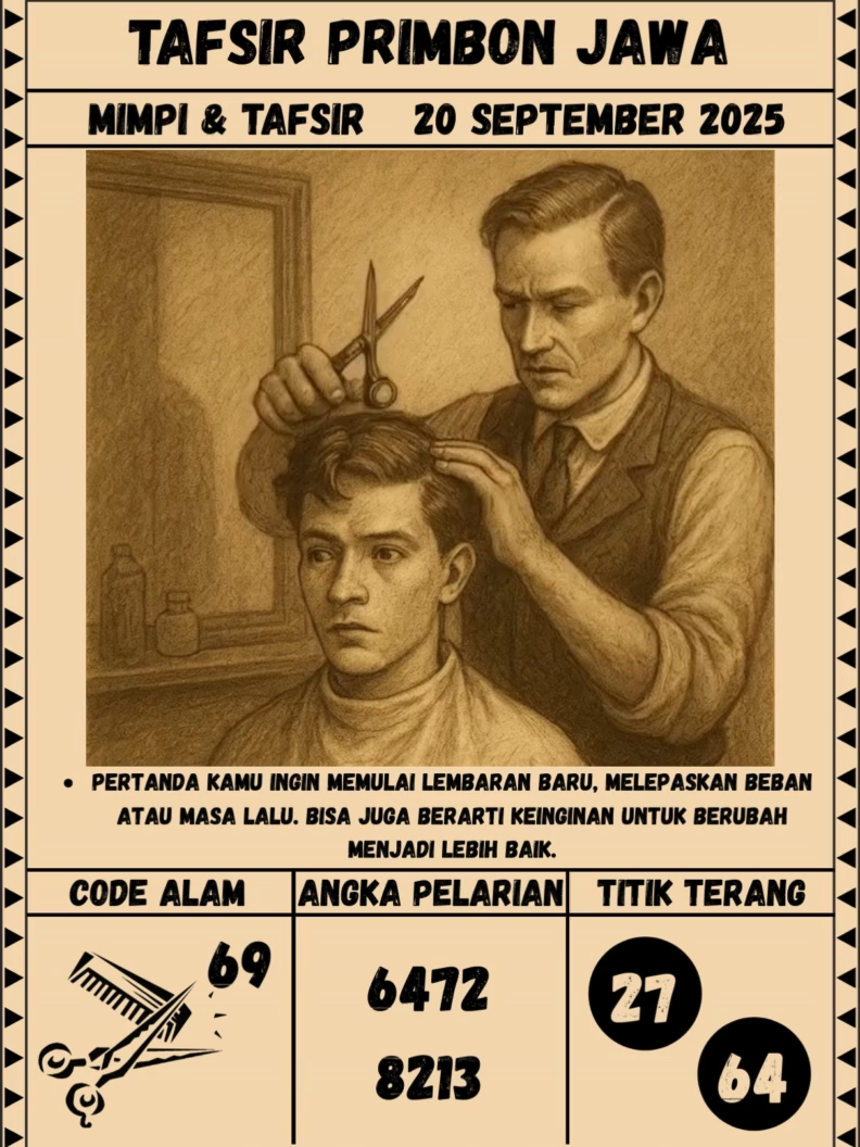 pangkas rambut #pangkasrambut #tafsirmimpi #mastertao