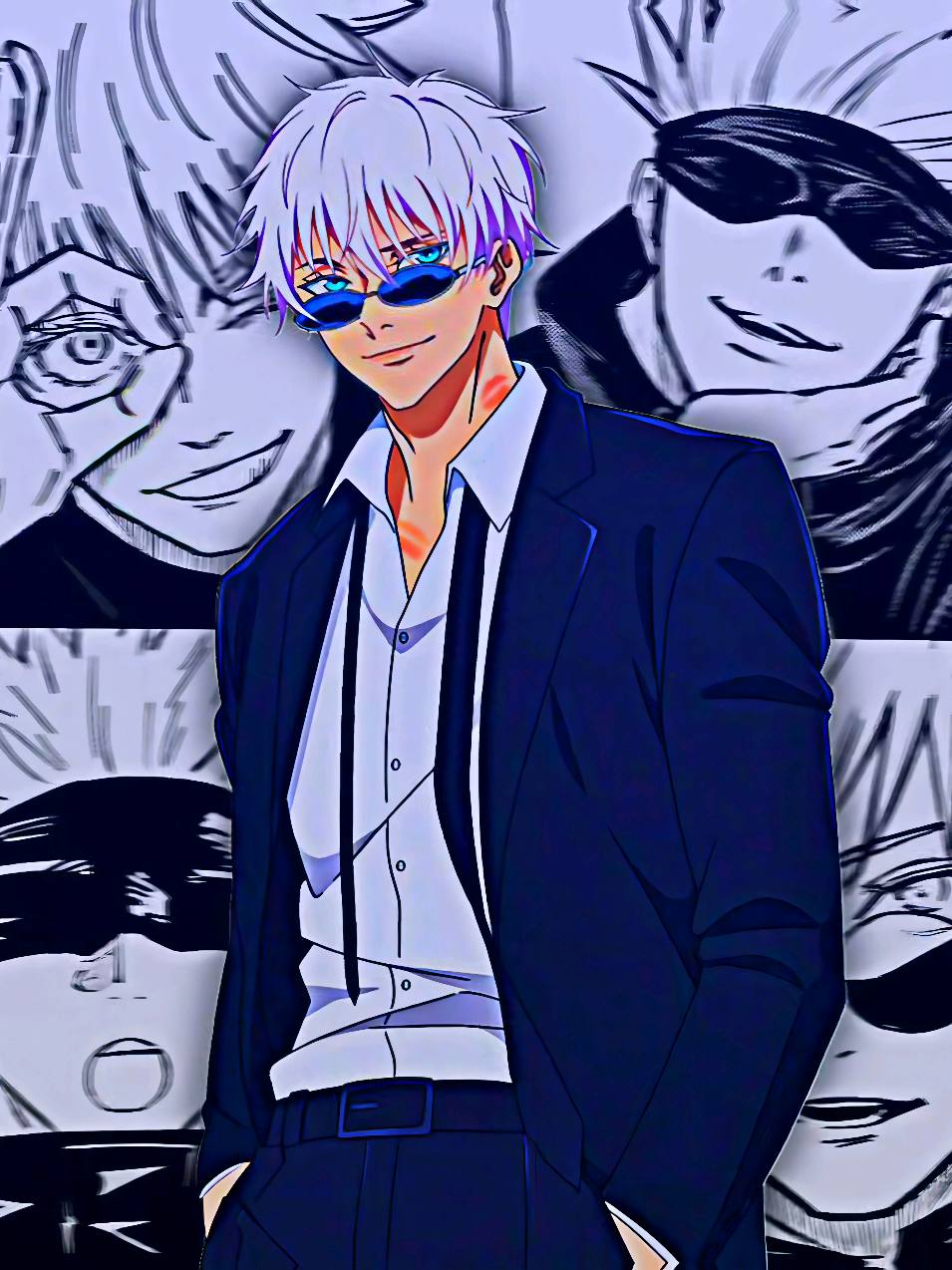 Gojo Satoru🥶😎 mau req? #anime #animeedit #gojousatoru #satorugojo #jujutsukaisen 
