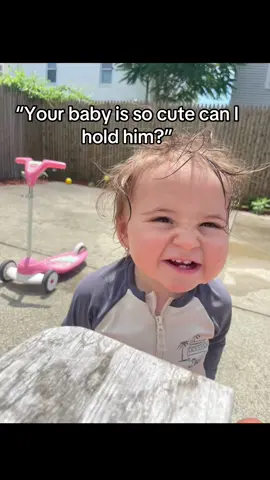 Big mommas boy. #meanbaby #fyp #baby #hebites 
