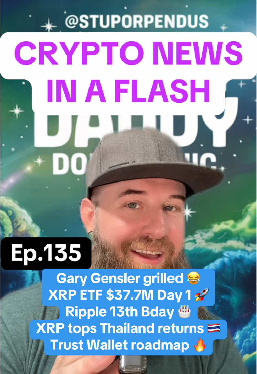 09/19/2025  HAPPY BIRTHDAY RIPPLE!!  😂 Gary Gensler grilled on CNBC — “put aside Bitcoin” 👀 🔥 Rex Osprey #XRP ETF does $37.7M first day (24M in 90 min!) 🥳 Ripple turns 13 + XRP tops asset returns in Thailand 🚀 Trust Wallet roadmap unveiled  #CryptoNews #CNF #XRParmy #xrpcommunity 