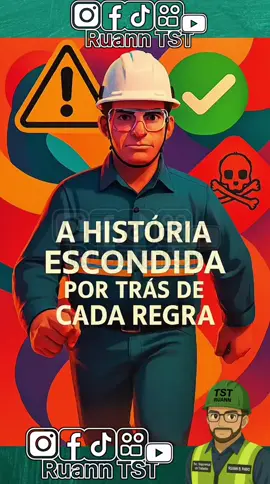 E se eu te contasse que aquela regra de segurança que você ignora foi escrita por um acidente que poderia ter sido evitado? O preço da desatenção é alto. Descubra a história por trás de cada norma. #Curiosidades #HistoriasReais #Seguranca #Trabalho #Viral #ProtejaSuaVida #AprendaComOsErros #SegurancaNoTrabalho #FatosCuriosos #SegurancaEmFoco #Viraliza #Viralizou #flypシ #foryou #fyp #fly #reflexão @Ruann TST @Ruann TST @Ruann TST 