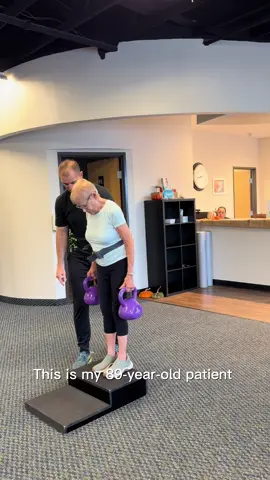“Make real life feel easy.” 🙌 At 89 years young, our patient came to us frustrated by neuropathy — weakness in her lower legs, poor stability, and a growing fear of falling. She wanted an alternative to just “accepting it” as her new normal. Instead of avoiding challenges, we put her through them. 💪 In this video, she’s working through an obstacle course designed to test her balance, strength, and stability in ways that are harder than real life. Because the goal of physical therapy isn’t just to survive daily tasks — it’s to train past them so real life feels easier. ✅ Weakness becomes strength. ✅ Fear turns into confidence. ✅ Everyday life feels like victory. This is what’s possible at any age. 💥 ⸻ 📲 If you or someone you love is struggling with balance, stability, or neuropathy — message us today. Let’s make life not only doable, but enjoyable again. #physicaltherapy #fyp #neuropathy #strengthtraining 