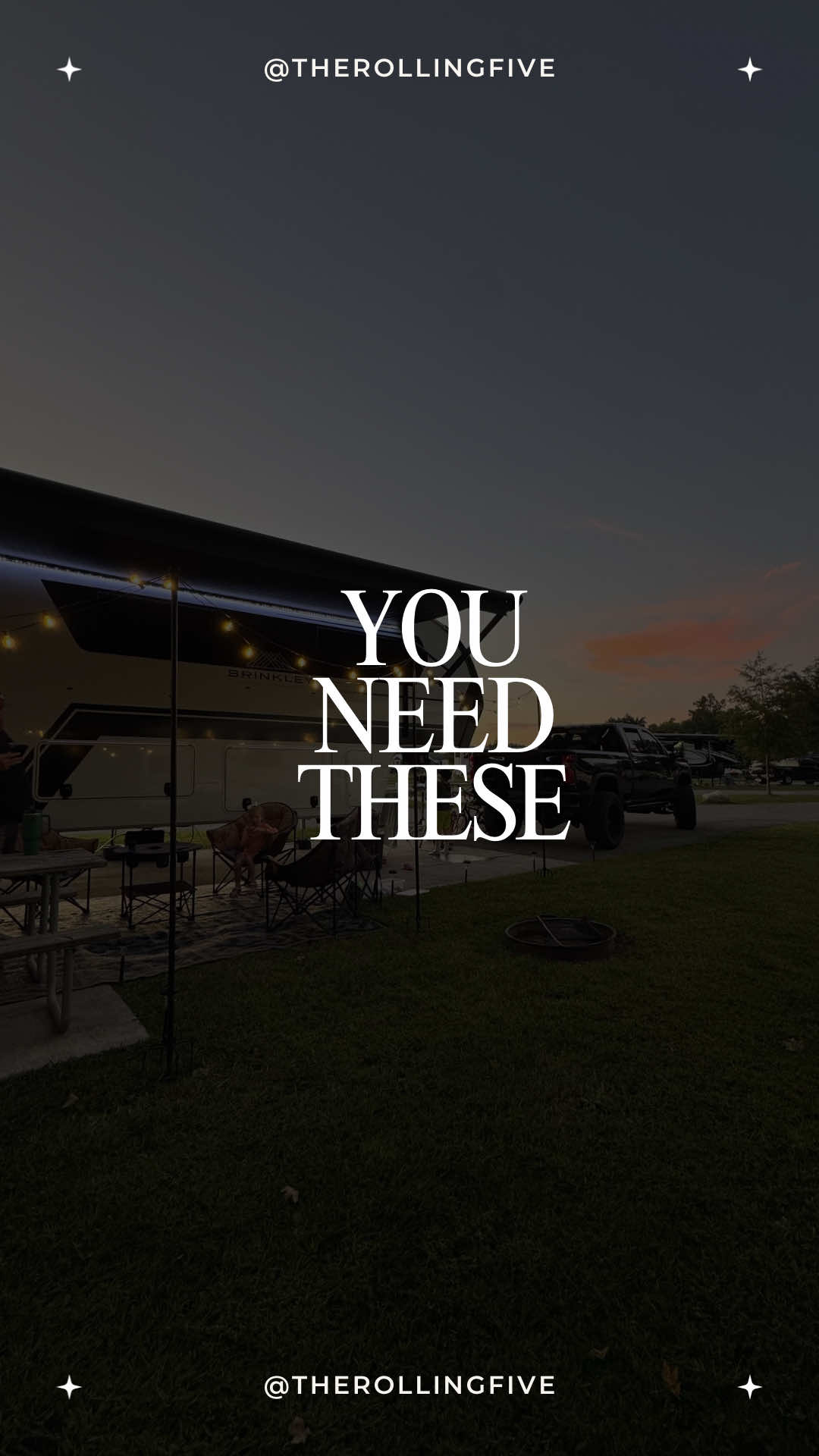 Replying to @yournomadfriends  I agree! If you haven’t grabbed these 6pk of outdoor poles, you need to! 🏃‍♀️💨 #FullTimeRV #travellife #rvlife #brinkley #camping 