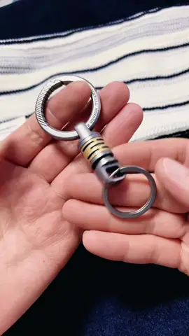 Do you want one?#fyp #hakatoy #keychain #titaniumkeychain #edc 