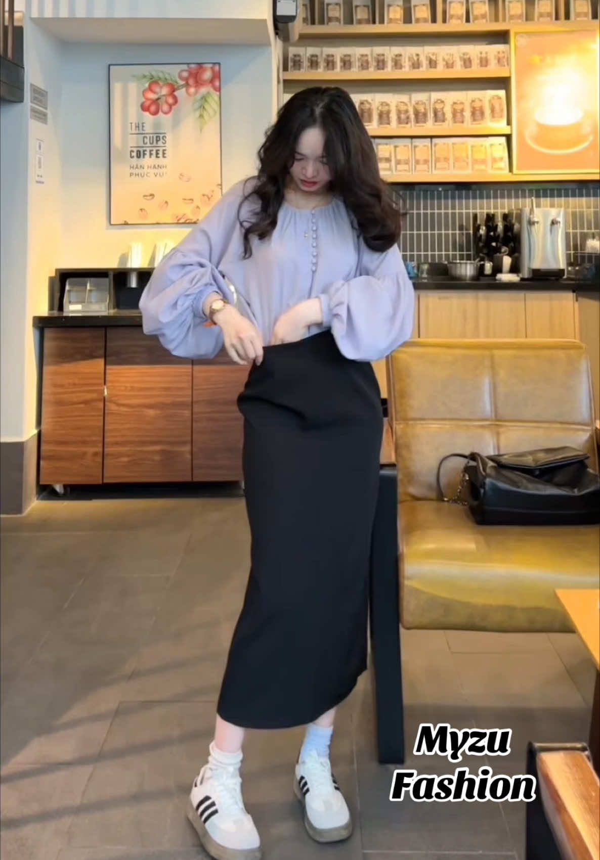 Gu thanh lịch, nhẹ nhàng ko thề bỏ qua e chân váy này #chanvay #chanvaydai #chanvaycongso #chanvayxinh #xuhuong 