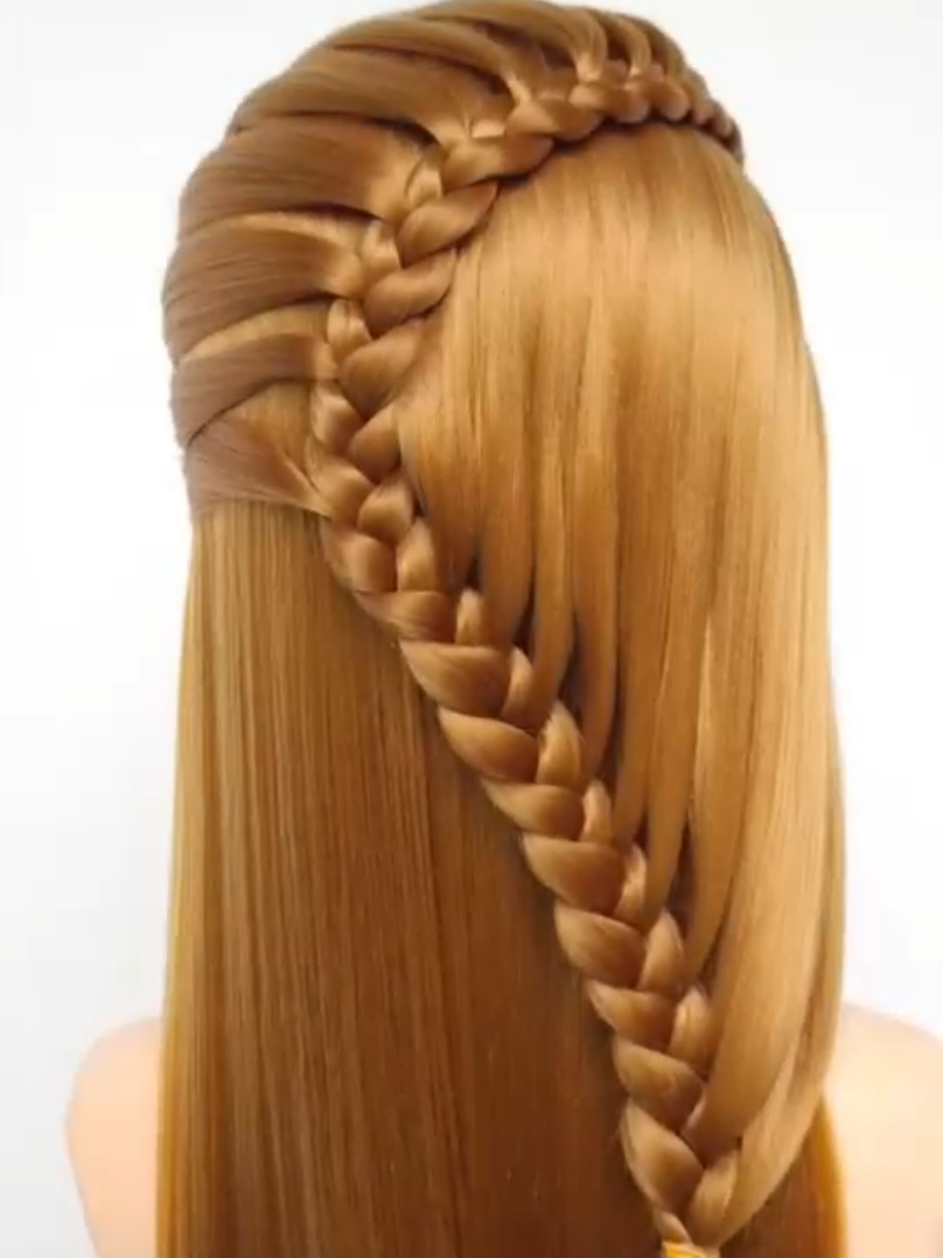 New Hairstyle in 2 seconds #hairtutorial #anihairstyle1 #hairstyleideas #ani 