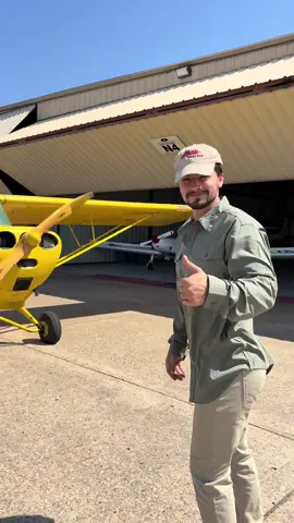 Hand propping - let’s go!!!! 🫨 Ever tried hand propping before??? . . . . . #aeroncachamp #flightschool #parrishaviation #aviationdaily #pilotlife
