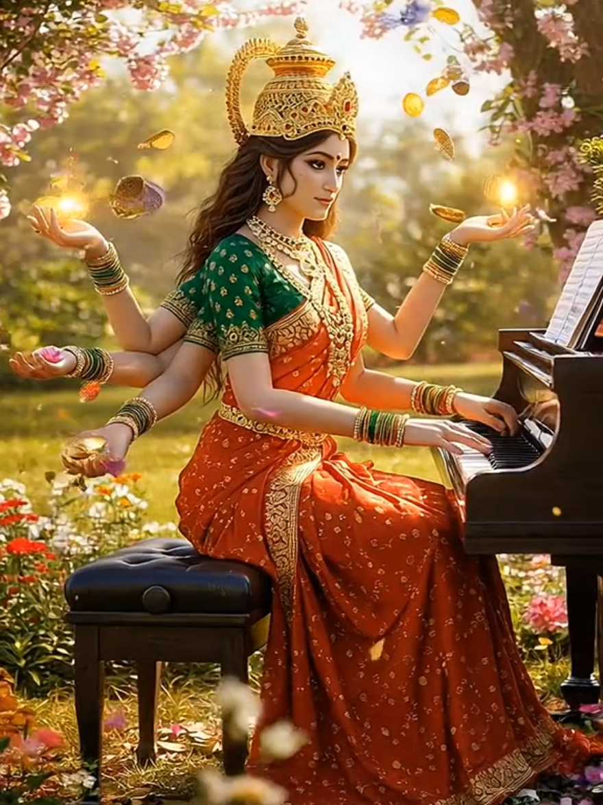 Mata Laxmi 🕉️🌹🌸 #laxmi #mata #god #spiritual #foryoupage 