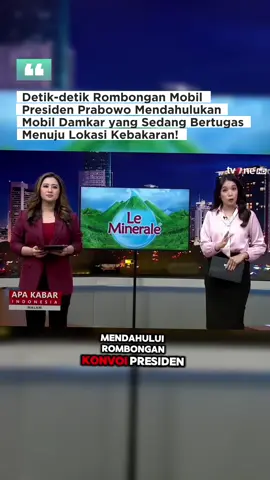 Bukti kecil presiden prabowo selalu mengutamakan kepentingan rakyatnya! 🙏😝 #prabowosubianto #presidenprabowo #damkar #presidenkhatulistiwa #viralditiktok 